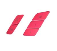 Adesivi bottoni interni auto Compatibile Con BMW Per X1 U11 2023 2024 Auto Porta Serratura Sblocco Pulsanti Di Commutazione Copertura Trim Adesivi Maniglia Della Porta Chiave Decorazione Copertura