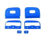 Adesivi bottoni interni auto Compatibile Con GWM Per Tank 300 2022 2023 Accessori Per Auto Volante Pulsante Della Copertura Trim In Lega Di Alluminio Interruttore Tappo Adesivo