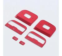 Adesivi bottoni interni auto Compatibile Con GWM Per Tank 300 2022 2023 Accessori Per Auto Volante Pulsante Della Copertura Trim In Lega Di Alluminio Interruttore Tappo Adesivo