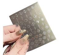Adesivi bronzanti oro argento cuore adesivi decorazione autoadhsive decalcomanie adesivi per le donne