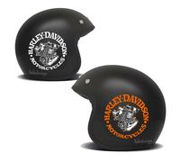 Adesivi casco Bandit Moto Custom compatibile per Harley Davidson Motor Panhead