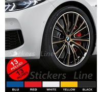 Adesivi cerchi auto strisce adesive CATARIFRANGENTI™ 11mm 13" wheel rim stickers