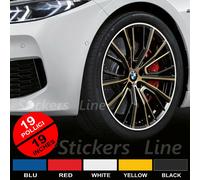 Adesivi cerchi auto strisce adesive CATARIFRANGENTI™ 11mm 19" wheel rim stickers