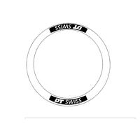 adesivi cerchi bici - 9 adesivi DT SWISS mod.2 -H 4 cm raggio cerchio 63,5 cm
