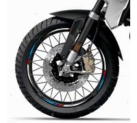 Adesivi Cerchi Set Completo di strisce per 2 ruote compatibili con BMW Motorrad