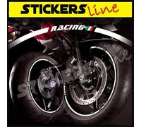 adesivi cerchi strisce cerchi RACING x tutte le moto