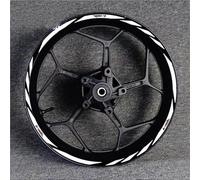 Adesivi Cerchioni Adesivi Per Cerchi Moto Per Aprilia RSV4 RS V4 Per Mozzi Decalcomanie Riflettenti Decorative Notturne Set di Strisce Cerchi Moto(Colore 8)