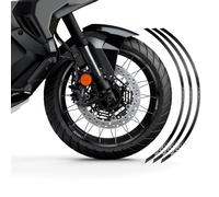 ADESIVI CERCHIONI COMPATIBILE CON HONDA X-ADV 750 FM-CI-009 (Pearl Mud Grey)