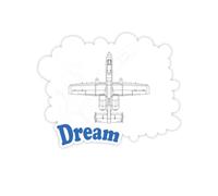 Adesivi Citazione Sogno Decalcomanie in Vinile