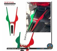 ADESIVI CODINO PORTATARGA MOTO RESINATO 3D DUCATI MULTISTRADA V4 ITALIA VP A3A
