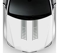 Adesivi cofano Strisce Fasce Adesive Auto UNIVERSALI stickers tuning sport 0276