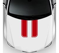 Adesivi cofano Strisce Fasce Adesive Auto UNIVERSALI stickers tuning SPORT 0280