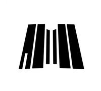 adesivi colonne BC Compatibile Con Ford Per Taurus 2011 2012 2013 2014 2015 2016 2017 2018 2019 6 Pezzi Kit Di Copertura Montanti Auto Finiture Finestrini E Portiere