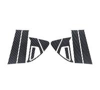 adesivi colonne BC Compatibile Con Nissan Per Juke 2011 2012 2013 2014 2015 2016 2017 10 Pezzi Adesivi Montanti Pilastri Della Portiera Finestra Dell'auto In Fibra Carbonio