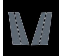 adesivi colonne BC Compatibile Con Skoda Per Octavia A7 2018 2019 2020 2021 2022 4 Pezzi Pellicola Protettiva Montante Centrale Finestrino Auto Adesivi Esterni Accessori