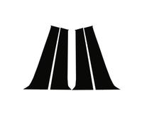 adesivi colonne BC Compatibile Con Skoda Per Octavia Per Mk2 1Z 2005 2006 2007 2008 2009 2010 2011 2012 2013 Kit Copertura Finestrini Montanti Auto Adesivi Colonne BC