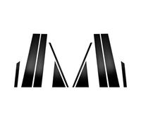 adesivi colonne BC Compatibile Con Toyota Per Venza 2009 2010 2011 2012 2013 2014 2015 Kit Di Copertura Per Finestrini E Porte Per Montanti Auto BC Adesivi Per Colonne