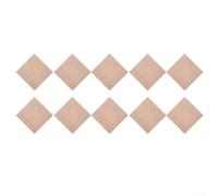 Adesivi colorati antiscivolo per piastrelle per pavimenti, 10 pezzi, rimovibili, patchwork, per la decorazione della casa (kaki)