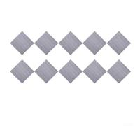 Adesivi colorati antiscivolo per piastrelle per pavimenti, 10 pezzi, tappeti patchwork rimovibili per la decorazione della casa (grigio chiaro)