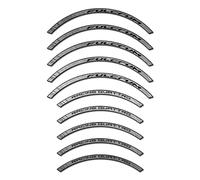 Adesivi compatibili con cerchi bici Fulcrum Racing Quattro da strada 35mm