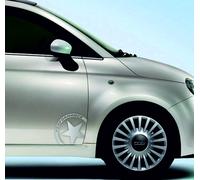 Adesivi compatibili con Fiat 500 stella stickers decal carrozzeria Stickers 0287