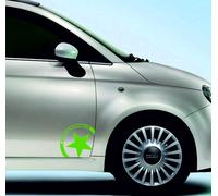 Adesivi compatibili con Fiat 500 stella stickers decal carrozzeria Stickers 0287