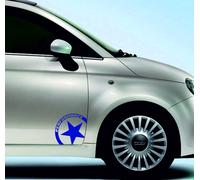 Adesivi compatibili con Fiat 500 stella stickers decal carrozzeria Stickers 0287