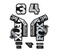 Adesivi compatibili con forcella bici Fox 34 Factory Step Cast 2022