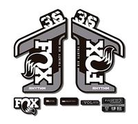 Adesivi compatibili con forcella bici Fox 36 Rhythm 2021