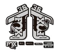 Adesivi compatibili con forcella bici Fox 36 Rhythm 2021
