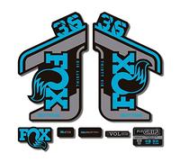 Adesivi compatibili con forcella bici Fox 36 Rhythm 2021