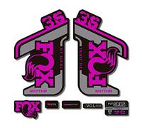 Adesivi compatibili con forcella bici Fox 36 Rhythm 2021