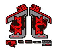 Adesivi compatibili con forcella bici Fox 36 Rhythm 2021