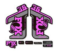 Adesivi compatibili con forcella bici Fox 36 Rhythm 2021
