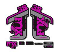 Adesivi compatibili con forcella bici Fox 38 Rhythm 2021