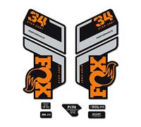 Adesivi compatibili con forcella bici Fox Float 34 SC formance 2022