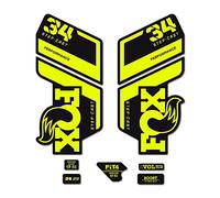 Adesivi compatibili con forcella bici Fox Float 34 SC formance 2022