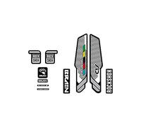 Adesivi compatibili con forcella bici RockShox World Cup Sid Brain 29''