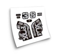 Adesivi compatibili con la forcella per bici Fox 38 Heritage Collection 2021