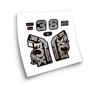 Adesivi compatibili con la forcella per bici Fox 38 Heritage Collection 2021