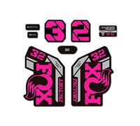 Adesivi compatibili con le forcelle per bici Fox 32 Heritage Collection 2021 (Rosa)