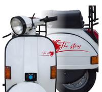 Adesivi Compatibili con PIAGGIO VESPA 1981 PX 125 GTS 300 super GTV 300 GT M0341