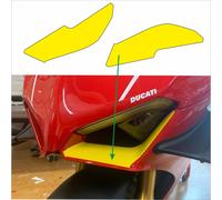 Adesivi compatibili interno faro corto DUCATI CORSE PANIGALE V4 V4s dal 2020