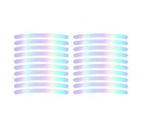 Adesivi con bordo ruota - Strisce autoadesive che si illuminano nelle decalcomanie scure | - Nastro decorativo per moto, norme di sicurezza ad alta visibilità per la protezione del ciclismo