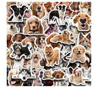 Adesivi Con Cani 50 pezzi decalcomanie cuccioli per borracce e decorazioni