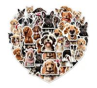 Adesivi Con Cani 50 Pezzi di Decalcomanie Cuccioli per Laptop