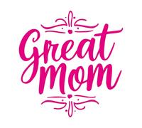 Adesivi con incisioni di pregio Sfoglia una selezione di fantastici prodotti a tema mamma 72x73.6cm Adesivi per vetrine Rosa Rossa