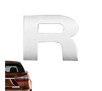 Adesivi con lettere autoadesive, adesivi per auto e badge, lettera 3D, adesivi per auto antipolvere, adesivi durevoli per uso esterno, adesivi per auto vivaci