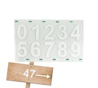 Adesivi con numero di cassetta postale Adesivo riflettente impermeabile
