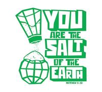 Adesivi con scritte tu sei terra salata 67.2x72cm Non danneggia la superficie della parete Verde